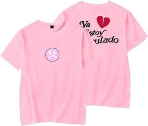 Junior H Merch Shirt,Sad Boyz Tee Short Sleeve Casual Hiphop T Shirt Women Men - Image 4