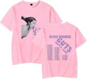 Olivias shirt Summer Print Rodrigos Merch Tshirt Guts Casual Short Sleeves for Men Women - Image 4