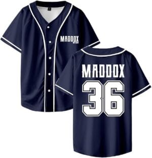 Maddoxs 36 Logo Shirt Batsons Merch Baseball Jacket Tshirt Fashio Print Short Sleeve For Women Men - Image 4