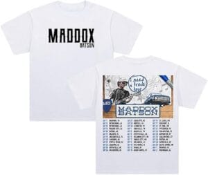 Maadoxs Shirt Singer Print Batsons Merch Tshirt 2025 I Need A Truck Tour Short Sleeve Tees For Women Men - Image 4