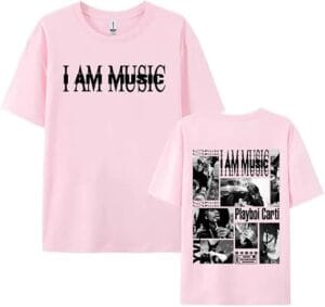 Playboi Rapper Merch Carti Shirt I Am Music Album Tshirt Summer Fashion Graphic Print for Women Men - Image 8