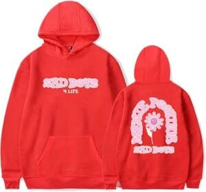 Junior H Merch Hoodie Sad Boyz Sweatshirt Flower Printed Hoodies Casual Clothes Woman Men - Image 7
