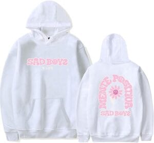 Junior H Merch Hoodie Sad Boyz Sweatshirt Flower Printed Hoodies Casual Clothes Woman Men - Image 4