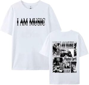 Playboi Rapper Merch Carti Shirt I Am Music Album Tshirt Summer Fashion Graphic Print for Women Men - Image 6