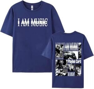 Playboi Rapper Merch Carti Shirt I Am Music Album Tshirt Summer Fashion Graphic Print for Women Men - Image 5