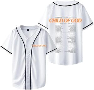 Forrest C of God Tour Part II Frank Baseball Shirt Summer Tshirt Fashion Short Sleeve Jersey Women Men - Image 4