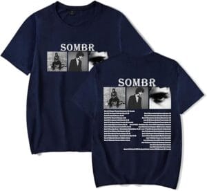 Sombrs Singer Merch Shirt Live 2025 Tour Tshirt Fashion Short Sleeve Fan Summer Clothing For Men Women - Image 7