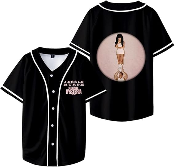 51aaCyPe7dL._AC_SX569_ Jessies Merch Shirt Worldwides Tour Murphs Jersey 2025 Hysterias Tshirt Fashion Short Sleeve Women Men - Image 1