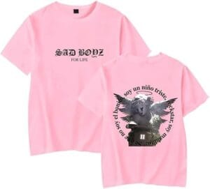 Junior H Merch Shirt Sad And Boyz 4 Life Short Sleeve TShirts Fashion Casual for Women Men - Image 5