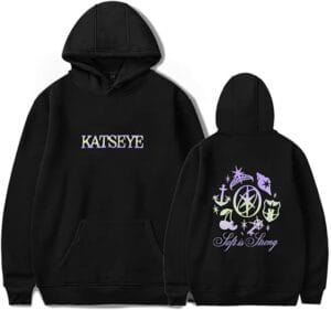 Katseyes Hoodie Printed Merch Hoodies Fashion Pop Music Sweatshirt Men Women