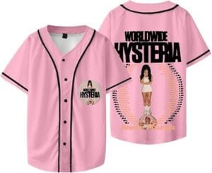 Jessies Worldwides Tour Merch Shirt Murphs Baseball Jacket Hysterias Tshirt Fashion Print Tee Women Men - Image 7