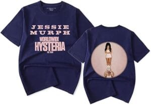 Jessies Shirt Fashion Print Murphs Merch Tshirt Worldwides 2025 Hysterias Tour Tee For Women Men - Image 4