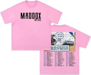 Maadoxs Shirt Singer Print Batsons Merch Tshirt 2025 I Need A Truck Tour Short Sleeve Tees For Women Men - Image 8