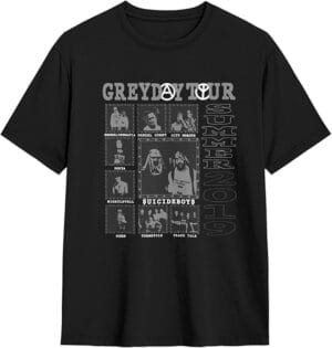 2025 Music Suicides Shirt Boys Tshirt Casualsuitable Tee Black For Women Men - Image 5