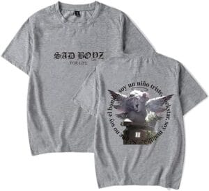 Junior H Merch Shirt Sad And Boyz 4 Life Short Sleeve TShirts Fashion Casual for Women Men - Image 7