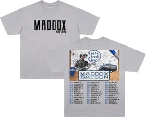 Maadoxs Shirt Singer Print Batsons Merch Tshirt 2025 I Need A Truck Tour Short Sleeve Tees For Women Men - Image 5