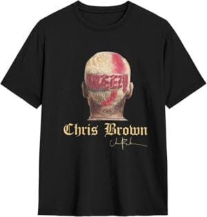Chris Shirt 2025 Breezys Music Tour Browns Bowls Merch Tshirts Fashion Black Tee For Women Men - Image 8