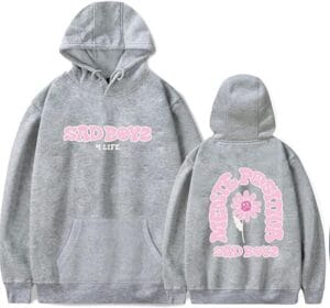 Junior H Merch Hoodie Sad Boyz Sweatshirt Flower Printed Hoodies Casual Clothes Woman Men - Image 8
