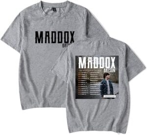Maddox Singer Merch Tshirt Batson Crewneck Short Sleeve Tour Shirt Casual Stylish Hip Hop For Women Men - Image 7