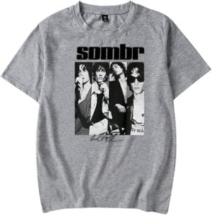 Sombrs Shirt Singer Casual Fashion Merch Tshirt Summer Tee For Women Men - Image 5