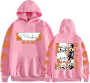 Bakugous Merch Print Hoodie Katsukis Cosplay Clothes Fashion Anime Sweatshirt Pullover Women Men - Image 5