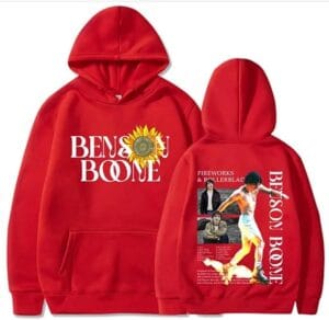 Benson Boone Merch For Girls World Tour Hoodies Women Men Pullover Sweatshirt Fans Clothes - Image 10