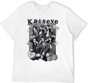Katseyes Music Merch Shirt Crew Neck Classic Loose Tshirt Fashion Graphic Tees Women Men - Image 11