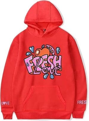 Fresh love Merch Hoodie Lets Trip Sturniolo Triplets Merch Hoodies Fashion Printed Hand Sleeves Logo Sweatshirt - Image 7