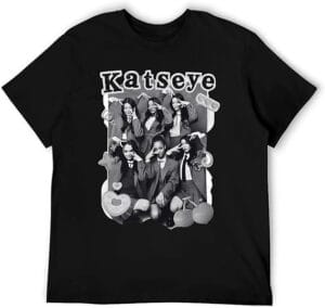 Katseyes Music Merch Shirt Crew Neck Classic Loose Tshirt Fashion Graphic Tees Women Men - Image 7