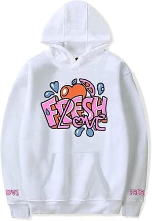 Fresh love Merch Hoodie Lets Trip Sturniolo Triplets Merch Hoodies Fashion Printed Hand Sleeves Logo Sweatshirt - Image 8