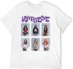 Katseyes Music Merch Shirt Crew Neck Classic Loose Tshirt Fashion Graphic Tees Women Men - Image 10