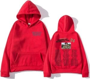 Benson Boone Merch Hoodie World Tour Long Sleeve Fashion Hooded Sweatshirt Women Men - Image 6