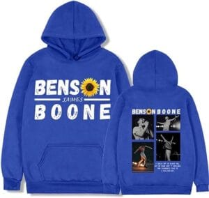 Bensons Hoodie Print Boones Merch World Tour Hoodies Pullover Design Long Sleeve For Women Men - Image 10