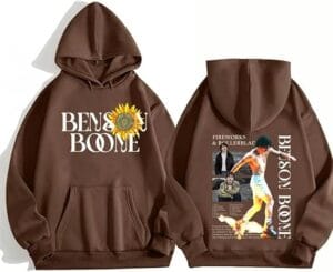 Benson Boone Merch For Girls World Tour Hoodies Women Men Pullover Sweatshirt Fans Clothes - Image 7