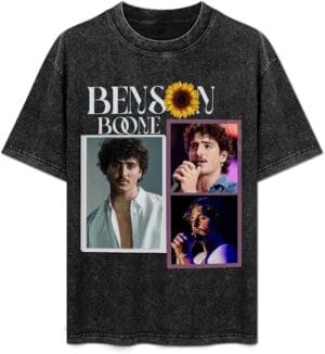 Bensons Shirt 2025 Americans Hearts World Tour Boones Merch Tshirt Washed  Vintage Tee Women Men