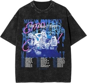 Vintage Shirt Loose Fit Tshirt Comfortable Shirts Retro Crew Neck Tops For Women Men - Image 4