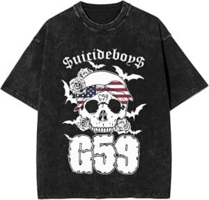 Suicides Shirt Vintage Washed Boys 2025 Music Tour Merich Tshirt Suitable Casual Retro Tee Black Women Men