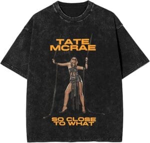 Tates Shirt Vintage Washed Mcraes Merch Tshirt Graphic Short Sleeve Fashion Tee For Women Men - Image 5
