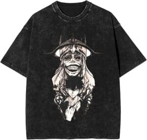 Solos Music Print Shirt Levelings Short Sleeved Vintage Washed Tshirt Casual Cool Tee For Women Men - Image 4