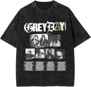 Suicides Shirt Vintage Washed Boys 2025 Music Tour Merich Tshirt Suitable Casual Retro Tee Black Women Men - Image 4