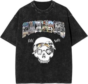 Suicides Shirt Vintage Washed Boys 2025 Music Tour Merich Tshirt Suitable Casual Retro Tee Black Women Men - Image 5