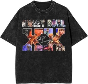 Chris Shirt Vintage Washed 2025 Breezys Browns Merch Tshirt Bowls Classic Graphic Tee For Women Men - Image 5