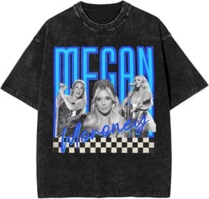 Vintage Shirt Loose Fit Tshirt Comfortable Shirts Retro Crew Neck Tops For Women Men - Image 10