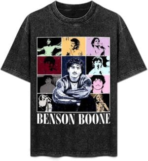 Bensons Shirt 2025 Americans Hearts World Tour Boones Merch Tshirt Washed  Vintage Tee Women Men - Image 7