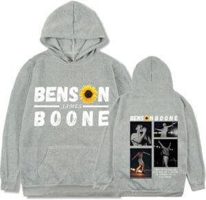 Bensons Hoodie Print Boones Merch World Tour Hoodies Pullover Design Long Sleeve For Women Men - Image 7