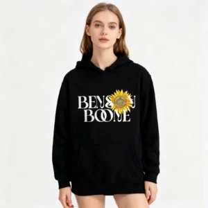 Benson Boone Merch For Girls World Tour Hoodies Women Men Pullover Sweatshirt Fans Clothes - Image 2