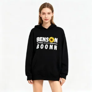 Bensons Hoodie Print Boones Merch World Tour Hoodies Pullover Design Long Sleeve For Women Men - Image 2