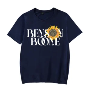 Bensons Singer Merch Shirt Boones Merch Tshirt Novelty Short Sleeve Casual Soft Round Neckline Women Men - Image 4