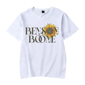 Bensons Singer Merch Shirt Boones Merch Tshirt Novelty Short Sleeve Casual Soft Round Neckline Women Men - Image 7