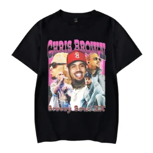 Breezys Xx 2025 Music Tour Shirt Chris Fashion Retro Tee Browns Novelty Tshirt For Women Men